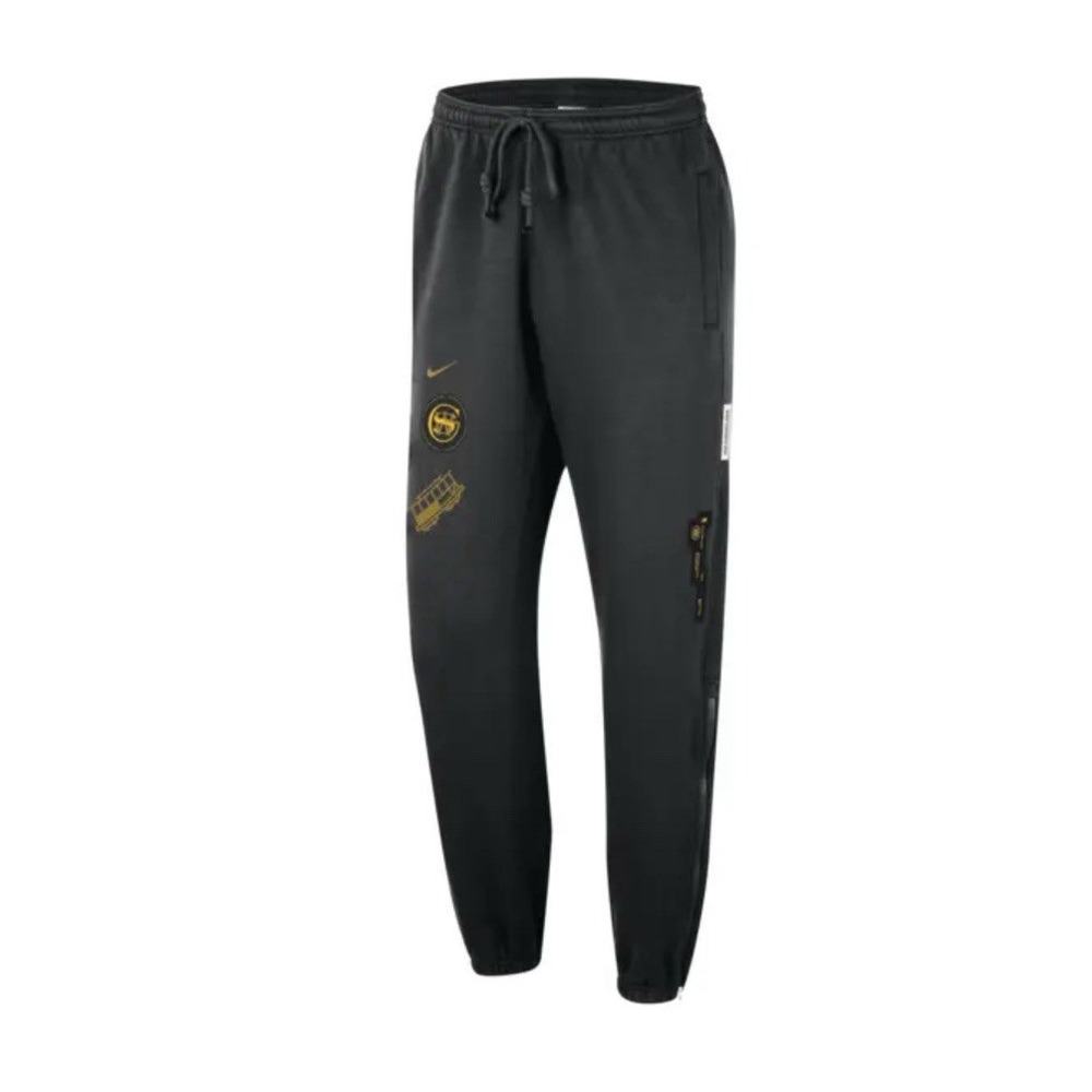Golden State Warriors NIKE City Edition Courtside Standard Issue Sweatpant Large